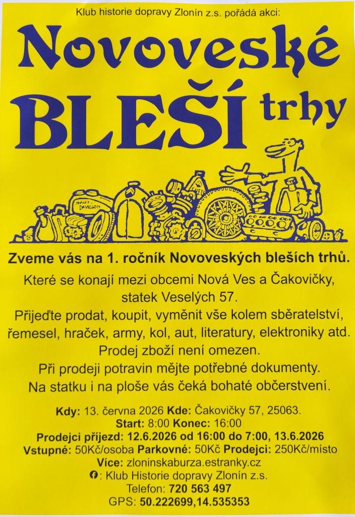 bleší trhy 2026