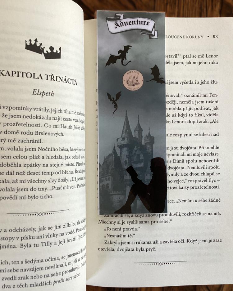 záložka v knize